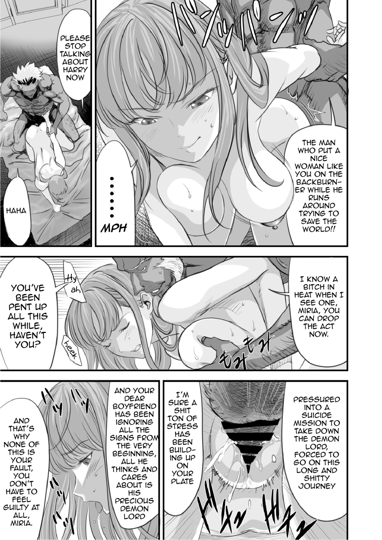 Hentai Manga Comic-The End of the Line for the Cuckold Hero-Read-20